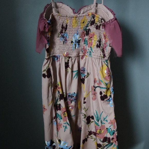 Pink Ruffle Dress - Picture 2 of 4